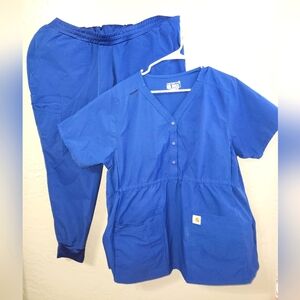 NAVY - Carharrt Force MATERNITY Scrub -BOTTOMS